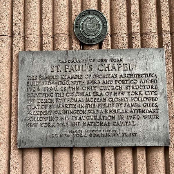 Foto tomada en St. Paul&#39;s Chapel  por Gabriele M. el 10/3/2022