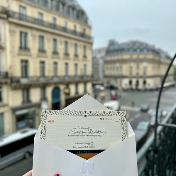Photo taken at InterContinental Paris Le Grand Hôtel by Alhanouf A. on 5/4/2024