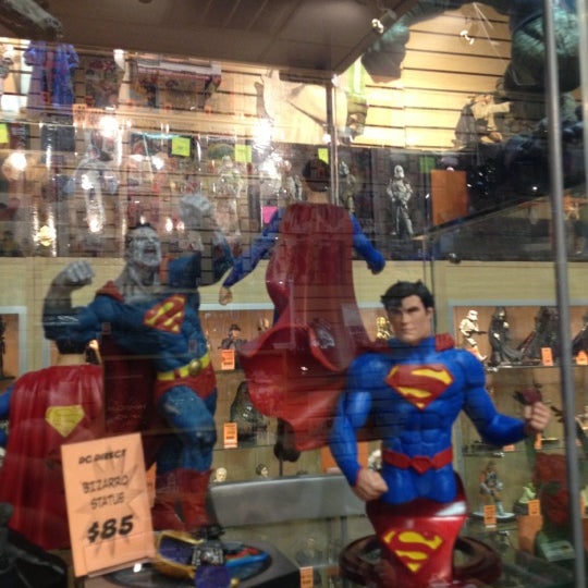 Photo taken at Mike&#39;s Comics + Collectables by JB U. on 11/20/2012