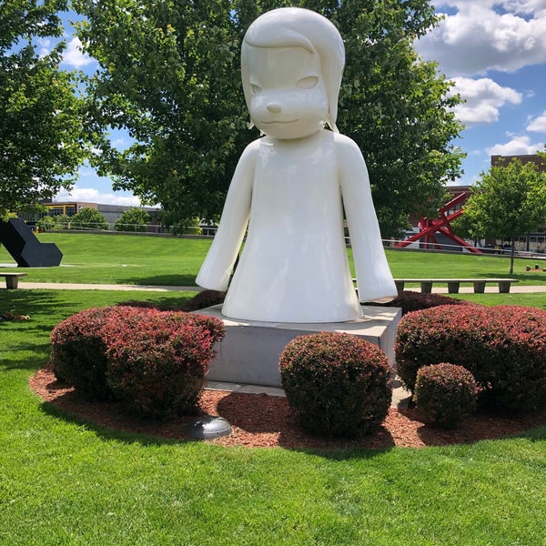 Das Foto wurde bei Pappajohn Sculpture Park von Janet J. am 5/29/2020 aufgenommen