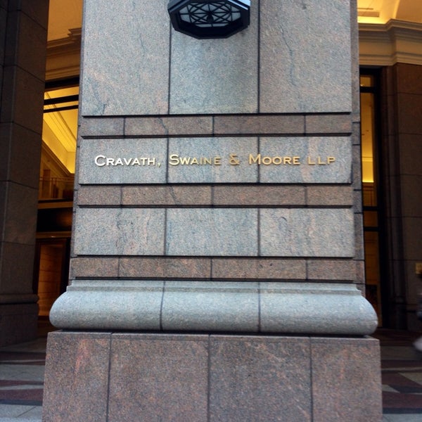 Cravath, Swaine & Moore LLP Office in New York