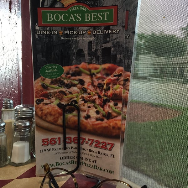 Foto scattata a Boca&#39;s Best Pizza Bar da Greg B. il 1/18/2016