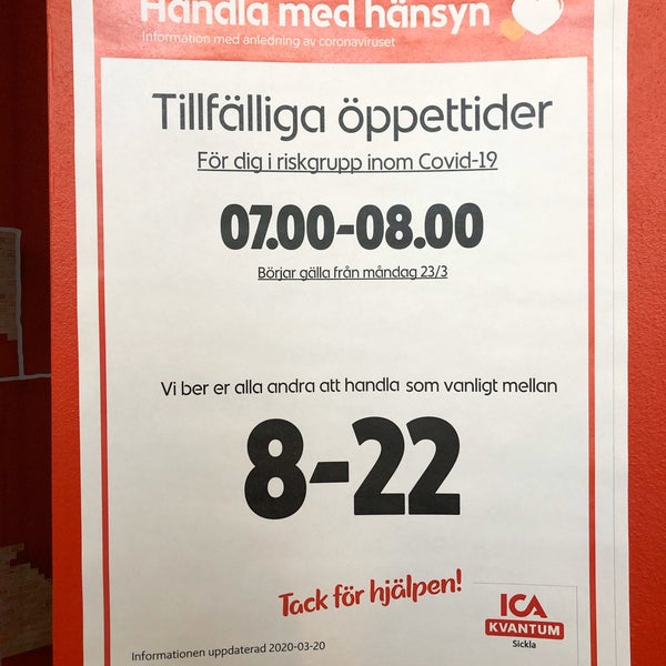 Elgiganten Oeppettider Sickla