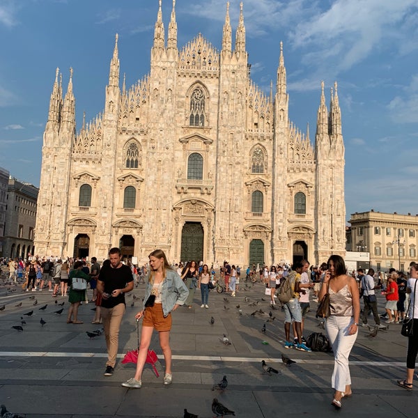 Photo taken at Piazza del Duomo by Bateel on 8/31/2019