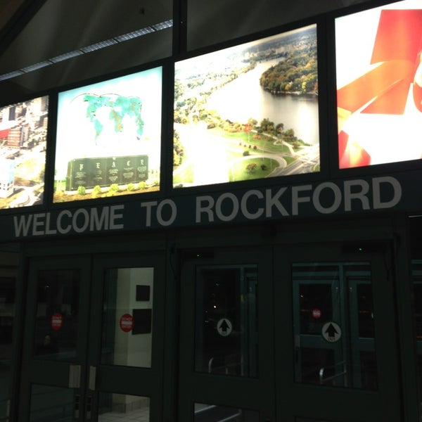 Photo taken at Chicago Rockford International Airport (RFD) by Jim W. on 2/22/2013
