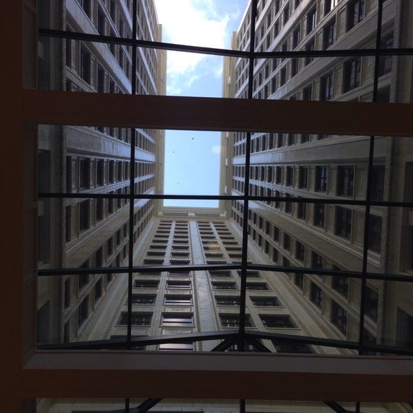 Chrysler House Building in Detroit