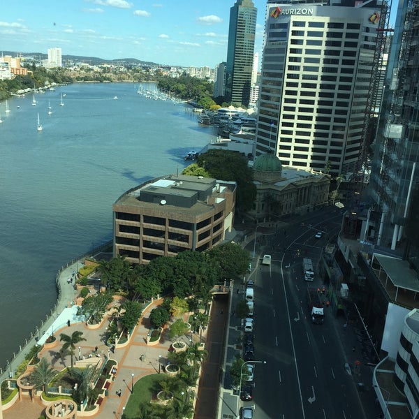 Photo taken at Brisbane Marriott Hotel by Saloni S. on 8/7/2015
