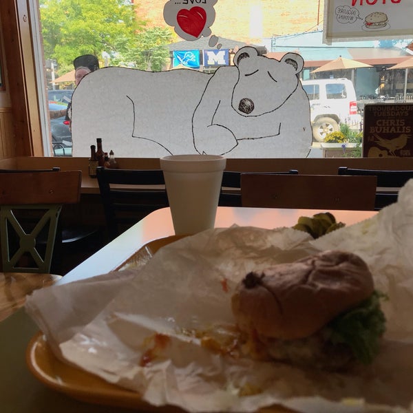 Photo taken at Krazy Jim&#39;s Blimpy Burger by Daniel E. on 9/20/2018