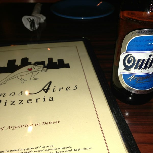 Photo taken at Buenos Aires Pizzeria by Ilya N. on 2/14/2013