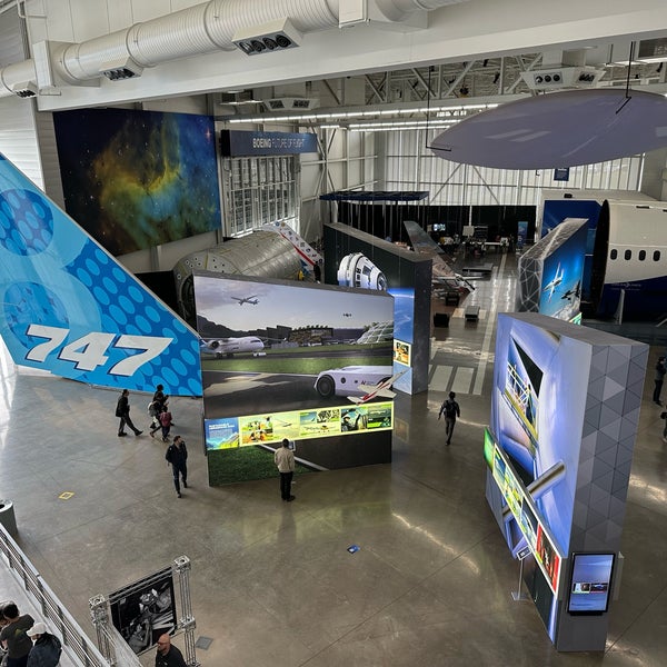 Photo taken at Future of Flight Aviation Center &amp; Boeing Tour by Shimotsuki_myon on 6/18/2023