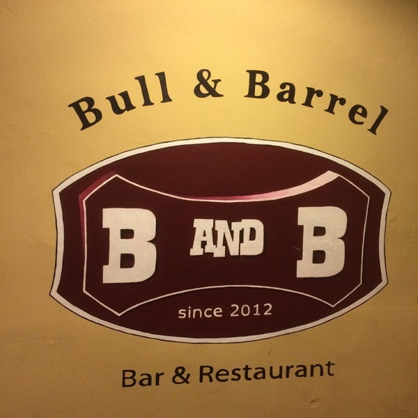 Photo taken at Bull &amp; Barrel by Allie Q. on 11/1/2014