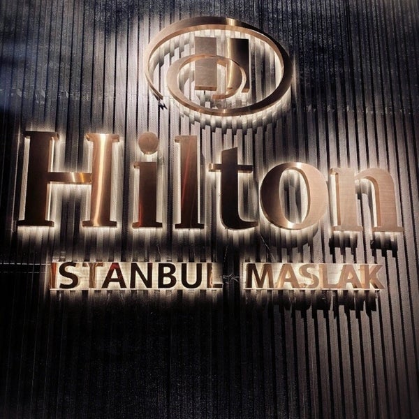 Photo taken at Hilton Istanbul Maslak by Anjei on 1/25/2023