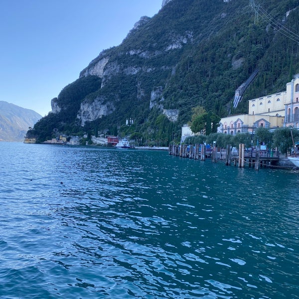Photo taken at Riva del Garda by Mohammed 👨🏻‍🍳 on 9/25/2023