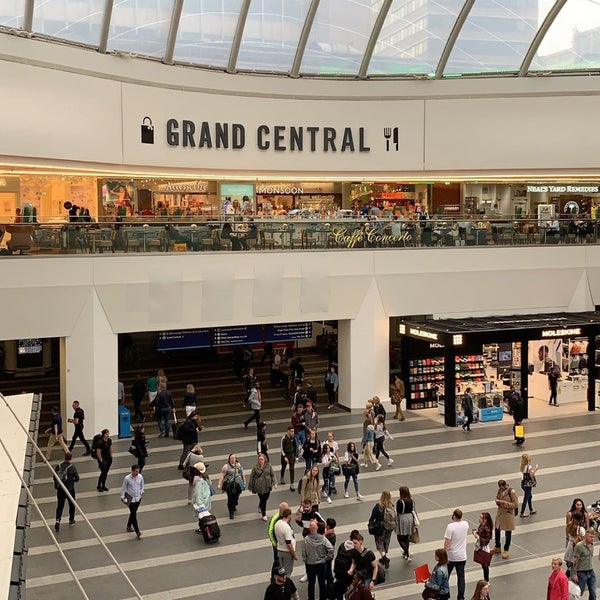 Grand Central Shopping Mall in Birmingham