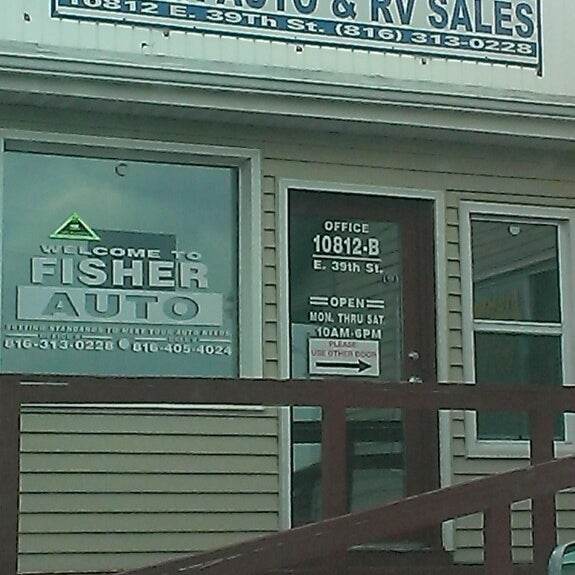 Fisher Auto Sales >> Fisher Auto Rv Sales Independence Mo Fisher Auto Sales >> Fisher Auto Rv Sales Independence Mo