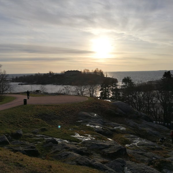 Photo taken at Ullanlinnanmäki by Jukka N. on 12/31/2017