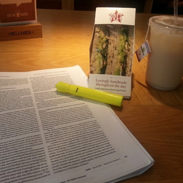 Photo taken at Pret A Manger by Melissa T. on 9/4/2014