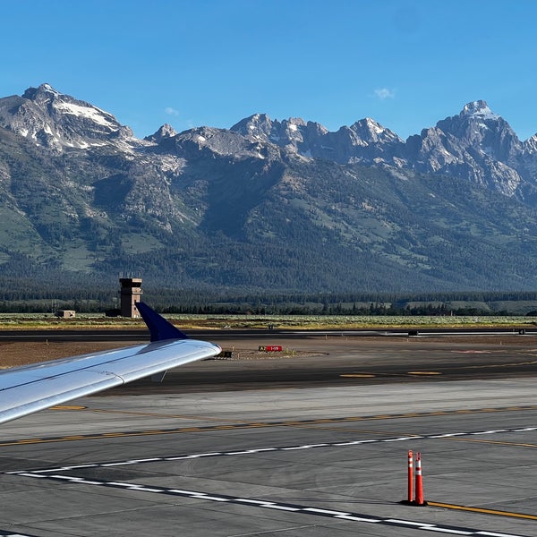 Photo taken at Jackson Hole Airport (JAC) by Harshal K. on 7/14/2022