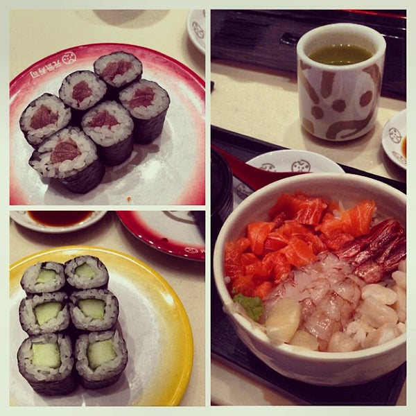 Photo taken at Genki Sushi by Roderick K. on 10/11/2013