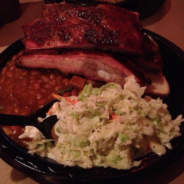 ribs and coleslaw. that's all you need to know.