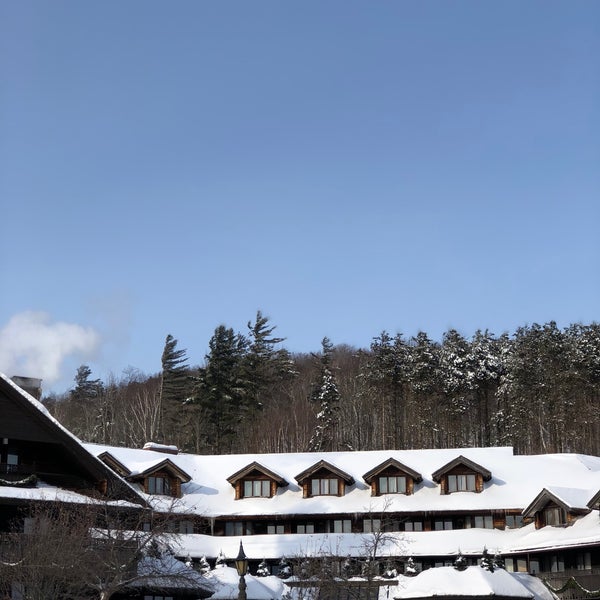 Photo taken at Trapp Family Lodge by Meghan D. on 12/30/2017