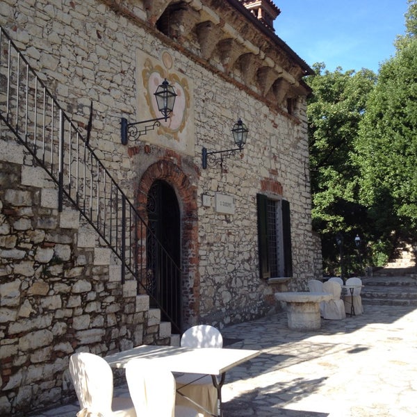 Photo taken at Castello Malvezzi by Roberto G. on 9/14/2013
