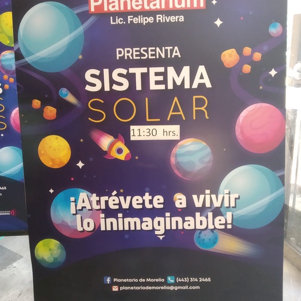 Photo taken at Planetario de Morelia by Ibeth M. on 11/9/2019