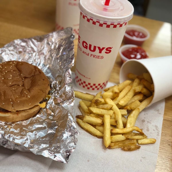 Photo taken at Five Guys by Anas A. on 10/22/2018