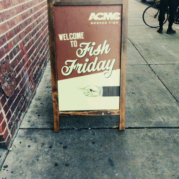 Photo taken at Acme Smoked Fish by Marco C. on 1/13/2017
