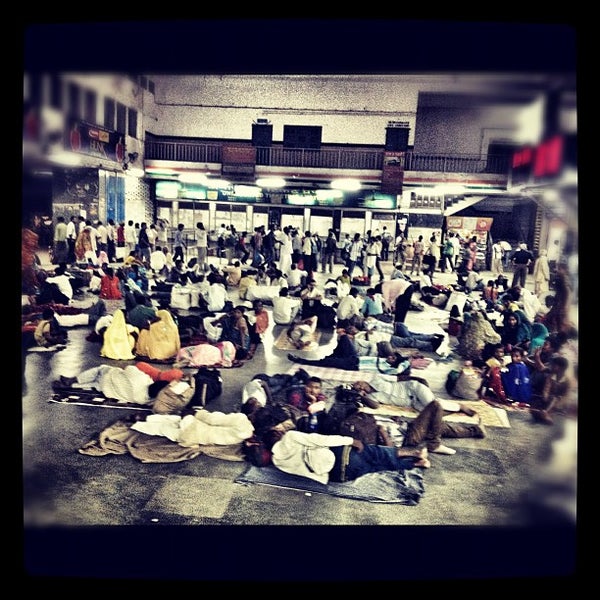 Photo taken at Mughalsarai Railway Station by Laura G. on 10/18/2012