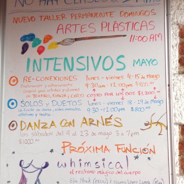 Снимок сделан в Casa de Artes y Circo Contemporáneo A.C. пользователем Monika F. 4/29/2015