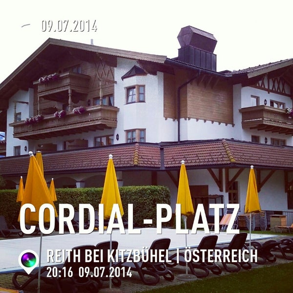 Photo taken at Cordial Golf And Wellness Hotel Reith bei Kitzbuhel by Lengauer M. on 7/9/2014