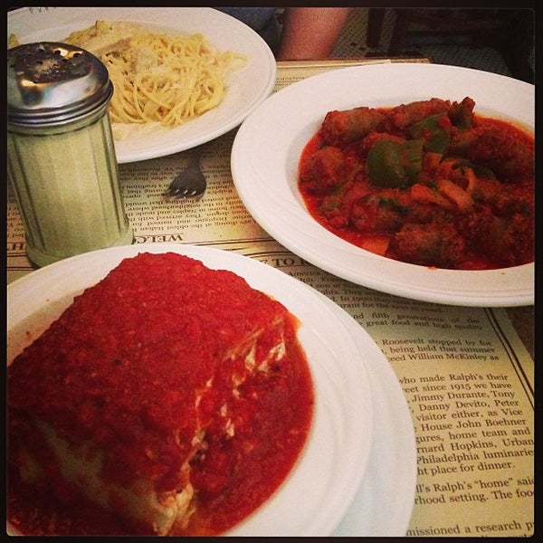 Photo taken at Ralph&#39;s Italian Restaurant by Travis M. on 3/23/2013