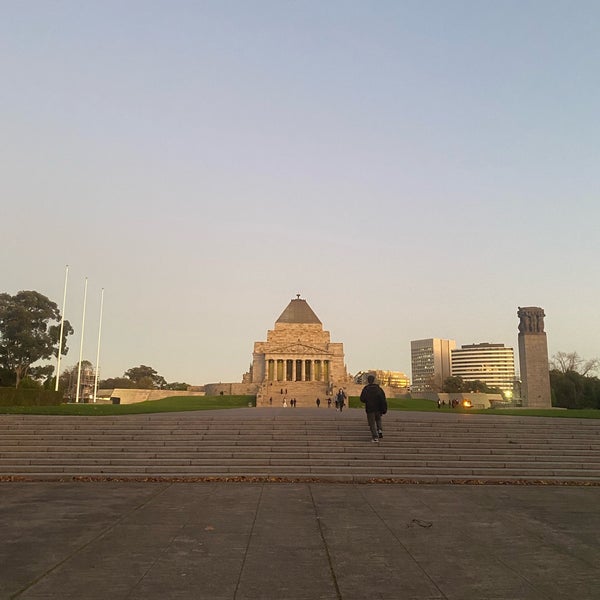 Photo taken at Shrine of Remembrance by Joe t. on 6/17/2023