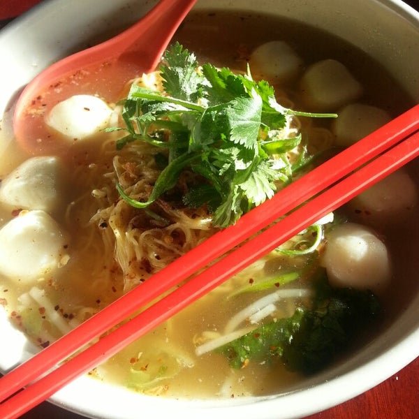 Photo taken at Noodle Nation by Sand L. on 4/1/2013