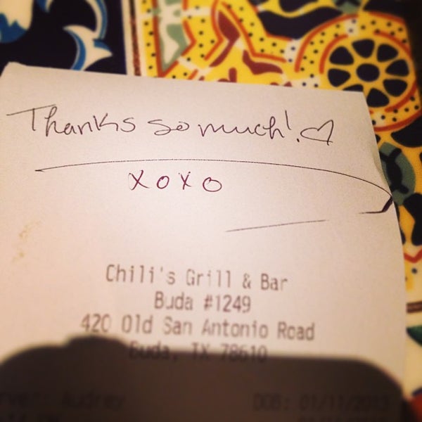 1/12/2013에 Bridget G.님이 Chili&#39;s Grill &amp; Bar에서 찍은 사진
