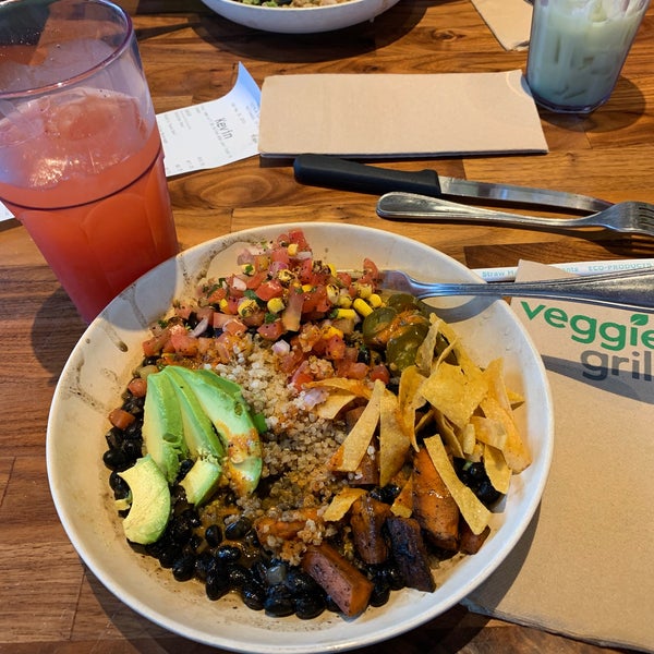 Photo taken at Veggie Grill by Robyn A. on 5/26/2019