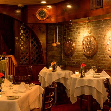 6/14/2013 tarihinde NYCRestaurant ..ziyaretçi tarafından Le Rivage'de çekilen fotoğraf
