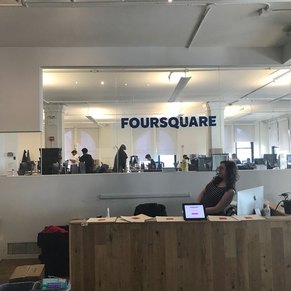 Снимок сделан в Foursquare HQ пользователем Jesse L. 4/13/2018