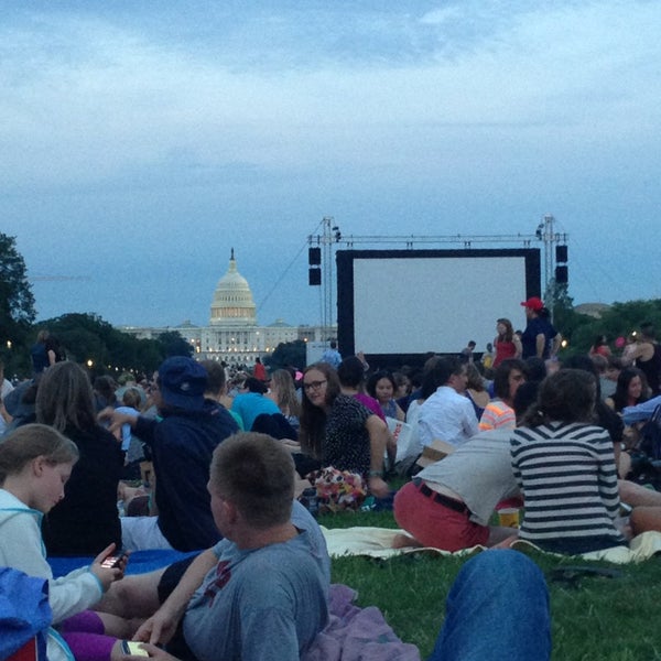 Photo taken at Screen on the Green by Anna M. on 8/6/2013