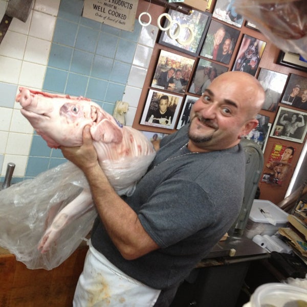 Photo taken at Emily&#39;s Pork Store by Andrew G. on 7/3/2013