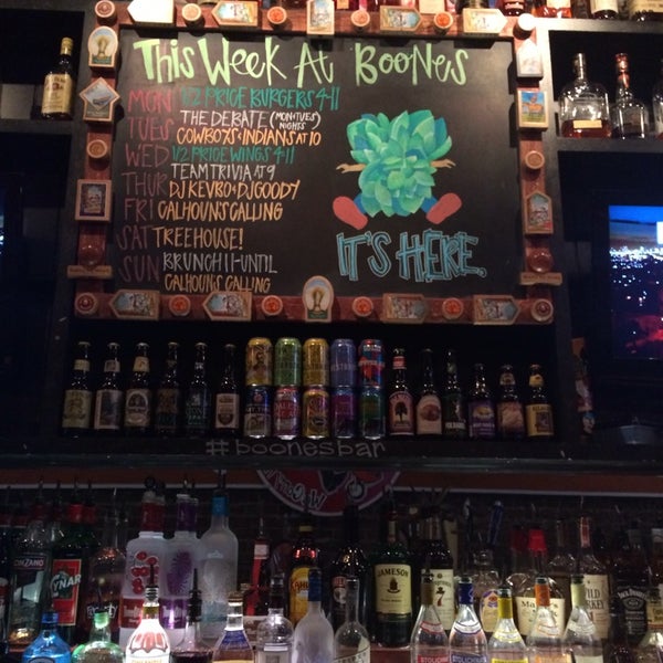 Photo taken at Boone&#39;s Bar by Nicole B. on 2/21/2014