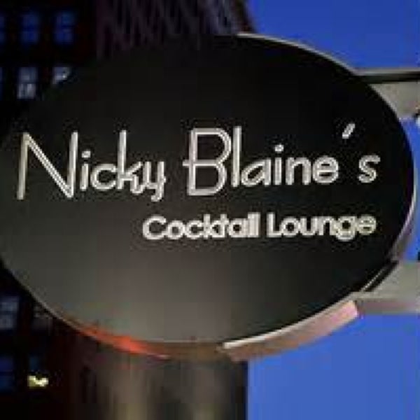 Photo taken at Nicky Blaine&#39;s Cocktail Lounge by Kelby D. on 4/13/2013