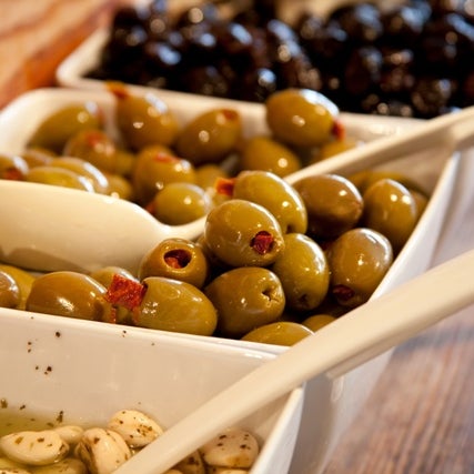 Try the olives !