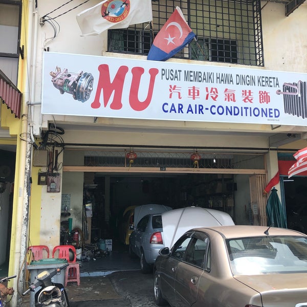 kedai servis aircond kereta