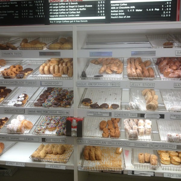 Photo taken at Paula&#39;s Donuts by Joseph S. on 6/7/2013