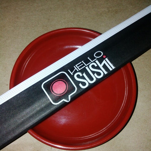 Photo taken at Hello Sushi by Jeffrey P. on 4/1/2013