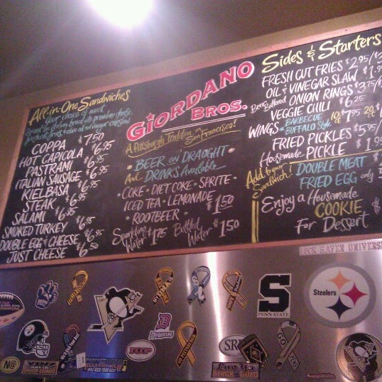 Photo taken at Giordano Bros. by Suzanne C. on 1/19/2013