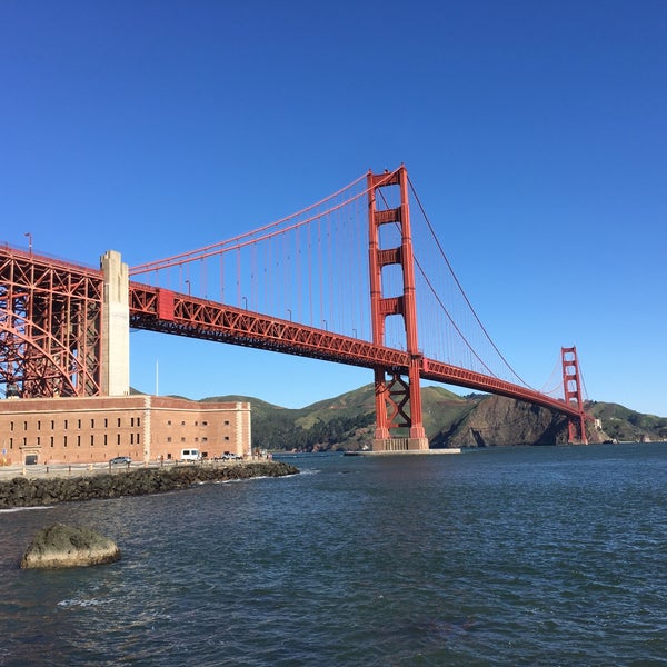 Foto tirada no(a) Ponte Golden Gate por Palarp P. em 4/6/2016