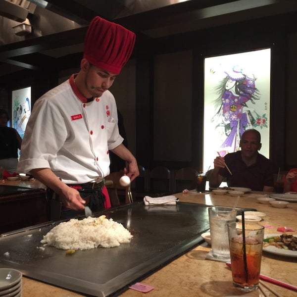 Photo taken at Kanki Japanese House of Steaks &amp; Sushi by Chris S. on 5/17/2015